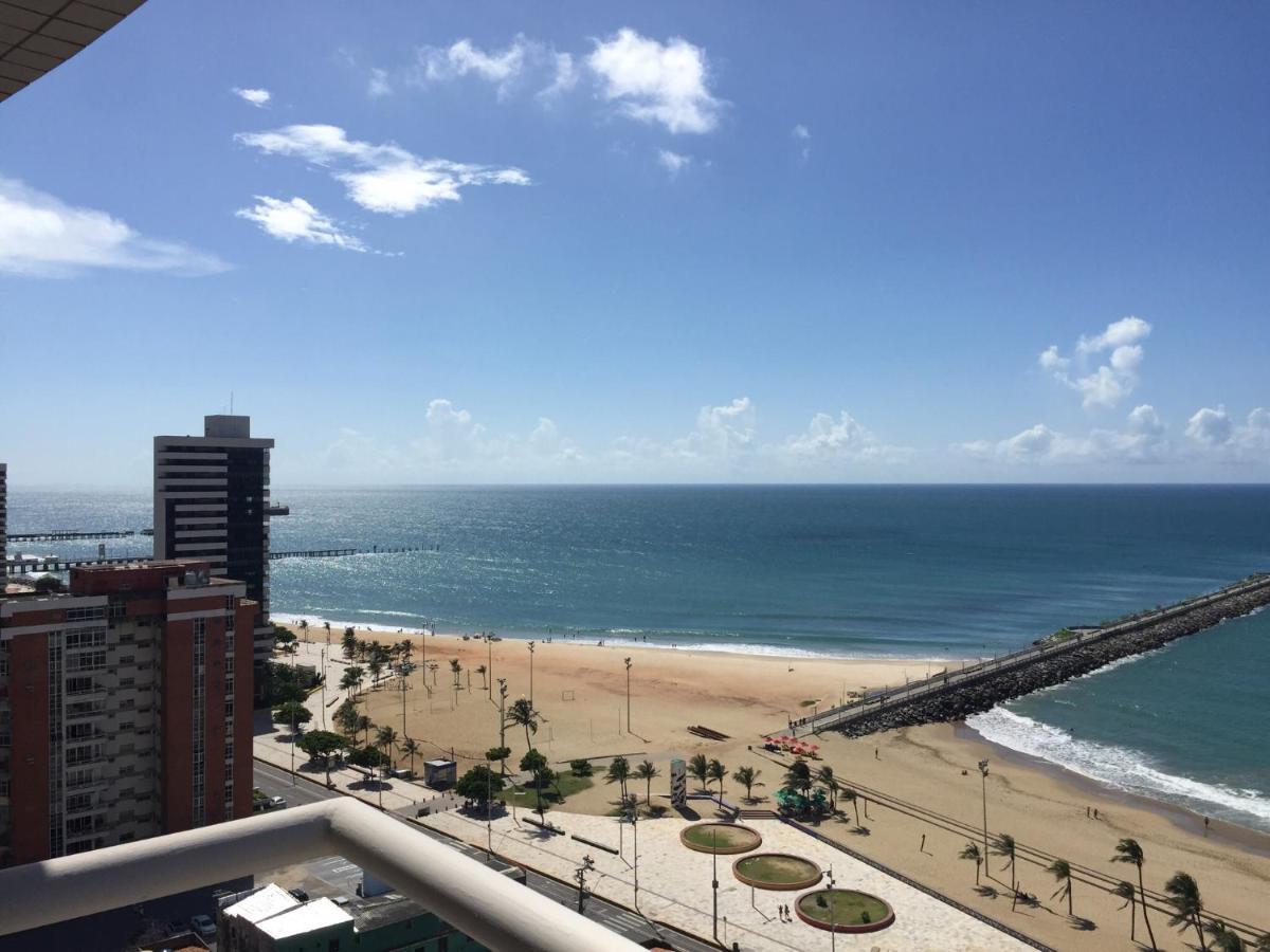 Flat Praia De Iracema Vista Mar Fortaleza  Bagian luar foto