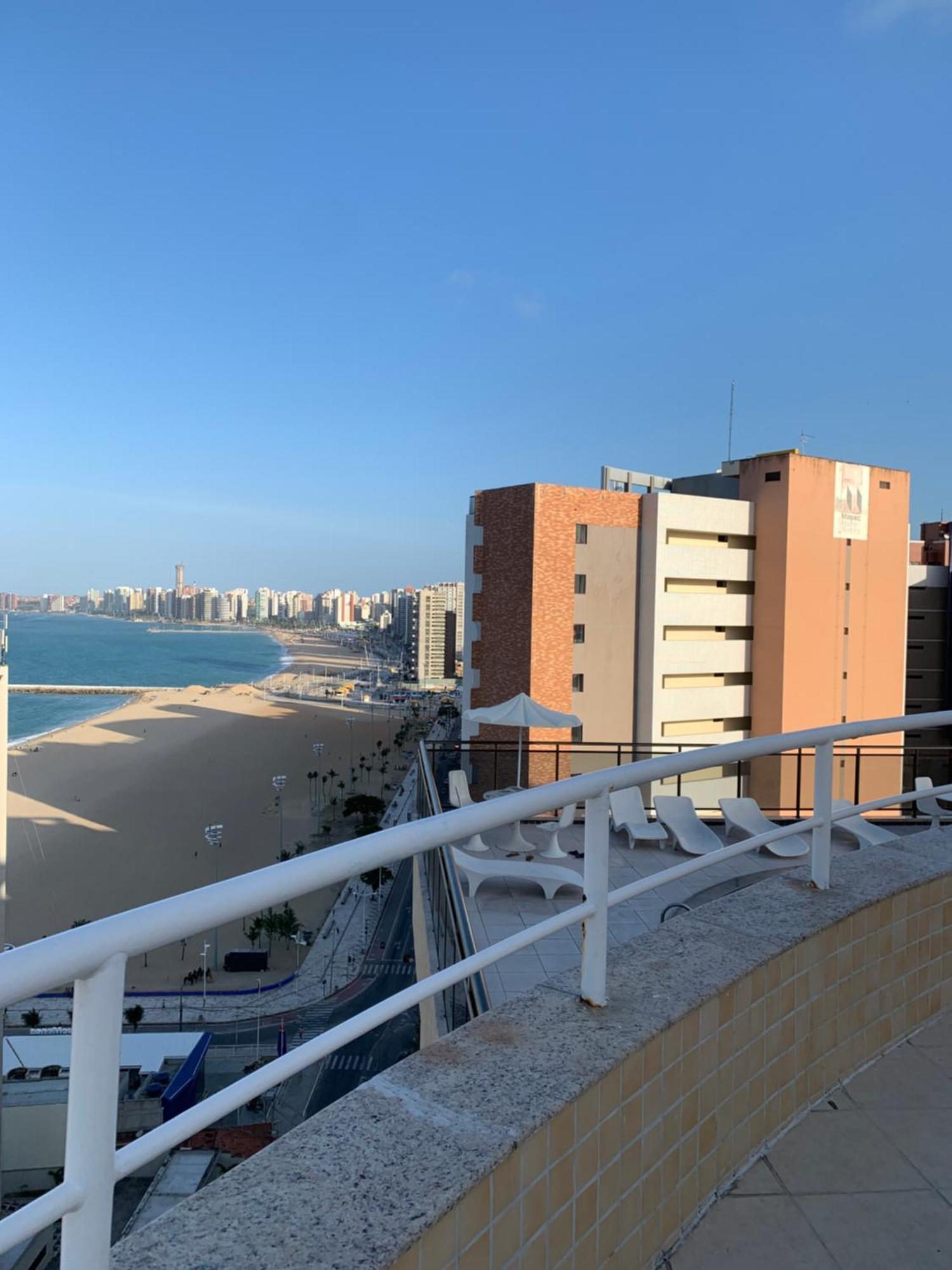 Flat Praia De Iracema Vista Mar Fortaleza  Bagian luar foto